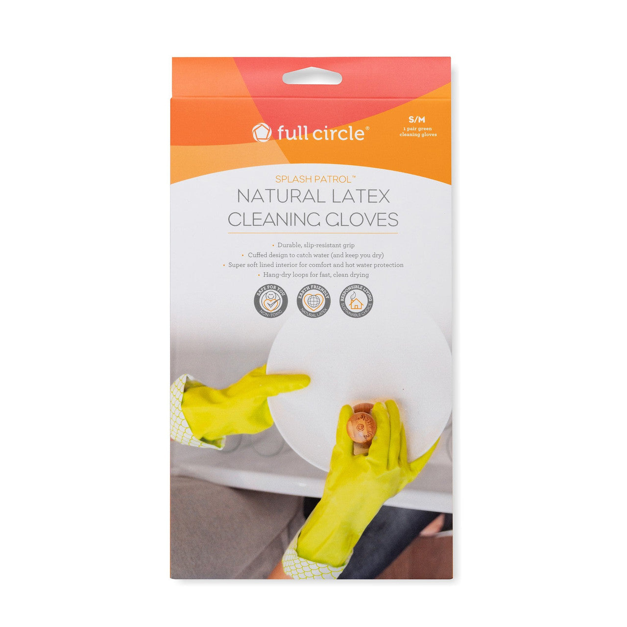 FCHME GLOVES NAT LATEX ( 6 X 1 CT   )-2