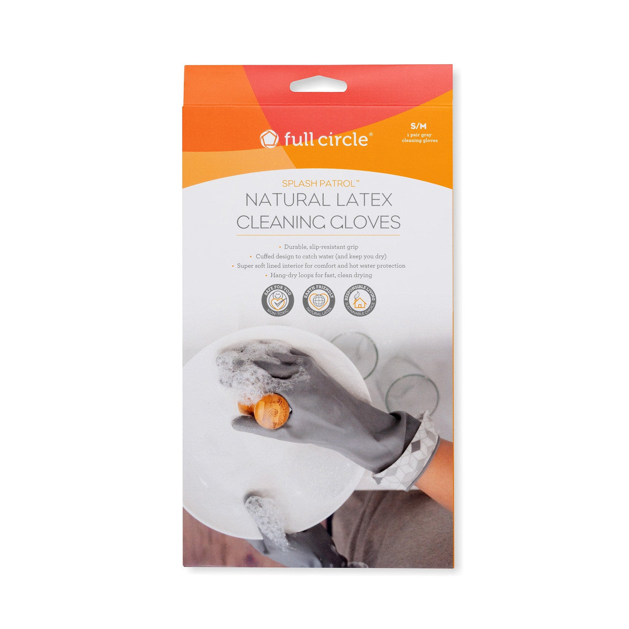 FCHME GLOVES NAT LATEX ( 6 X 1 CT   )-12